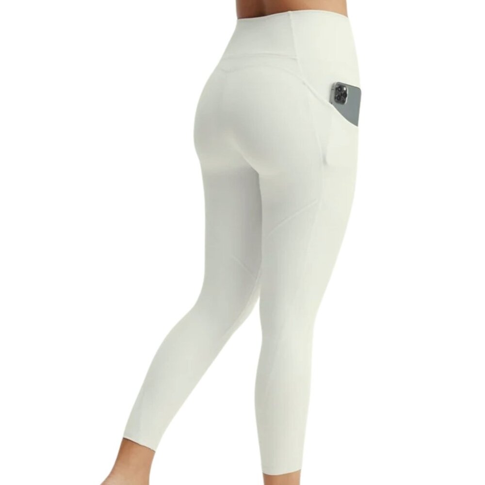 Fabletics NWT XL The Oasis 7/8 leggings in Egret almost white